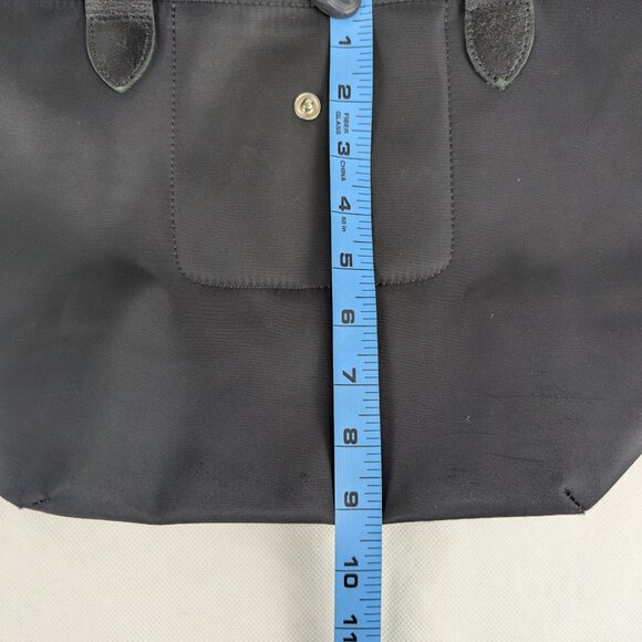Longchamp Le Pliage Nylon Hobo Black Shoulder Bag Made in France. - Picture 14 of 16